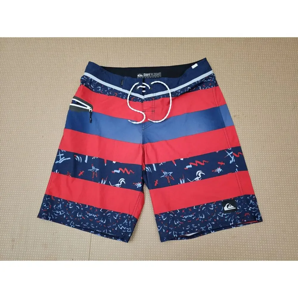 Quicksilver DryFlight Board Shorts / Swim Trunks Men's 32